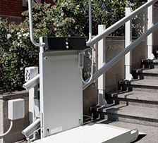 Monte-escaliers plateforme